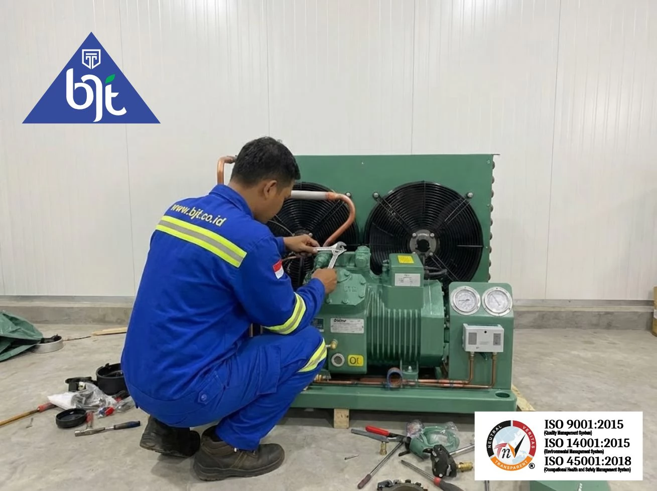 Sistem Pendingin Terintegrasi: Solusi Instalasi dan Service Cold Storage Profesional BJT